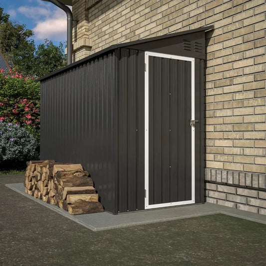 4'x8' Lean-to Storage Shed