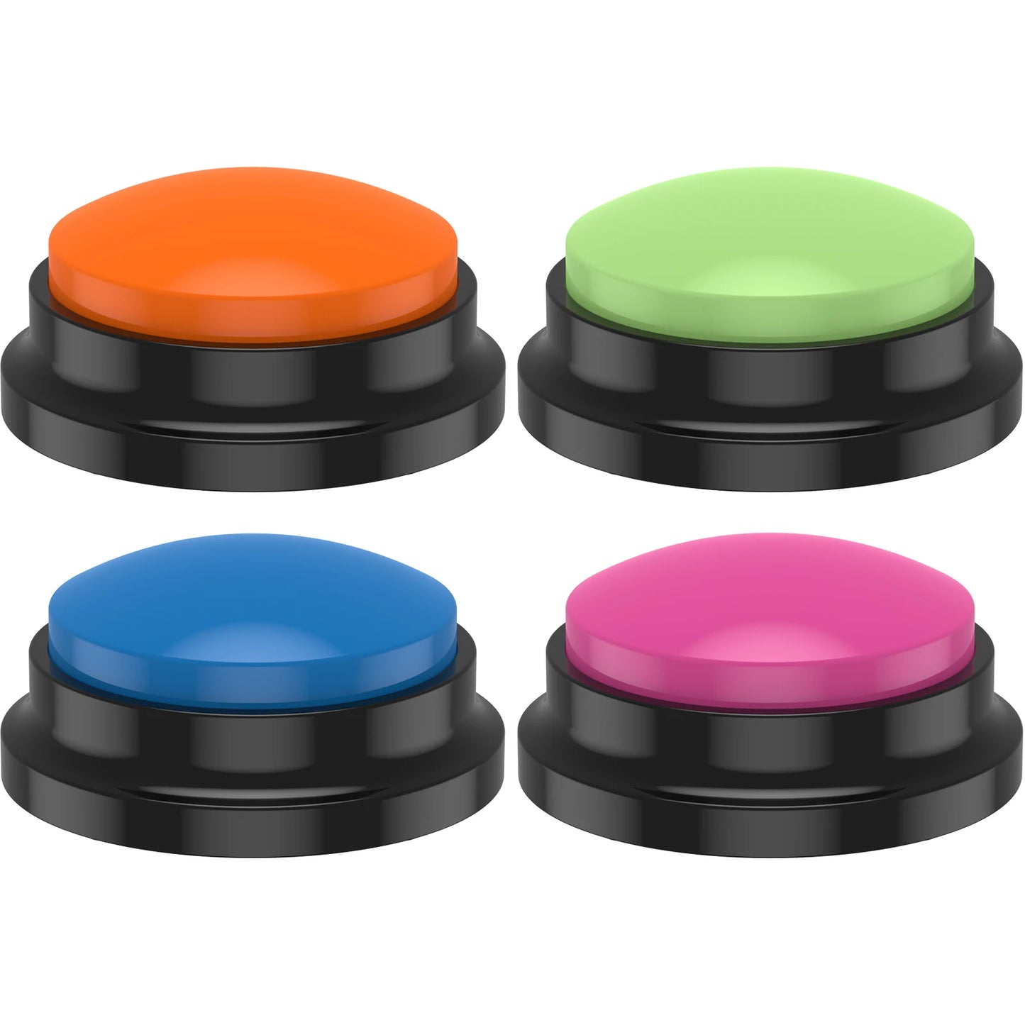 6 Color Voice Recording Button Dog