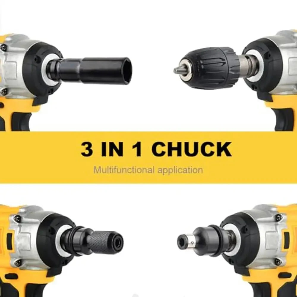 Electric Impact Wrench Set 1/2 Inch