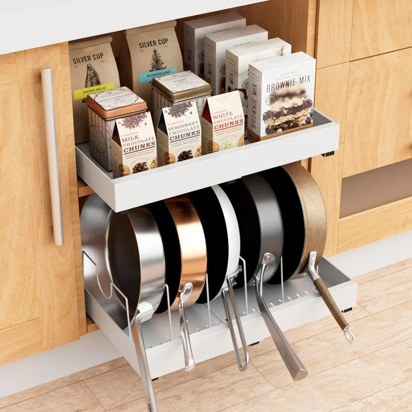 Pull Out Cabinet Organizer