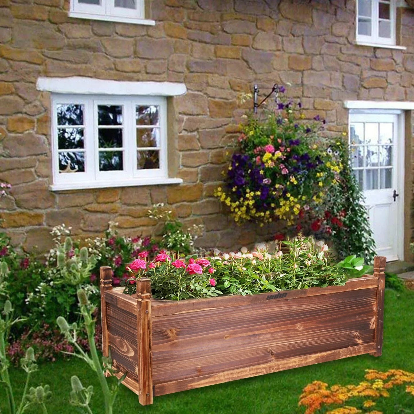 Wooden Planting Box