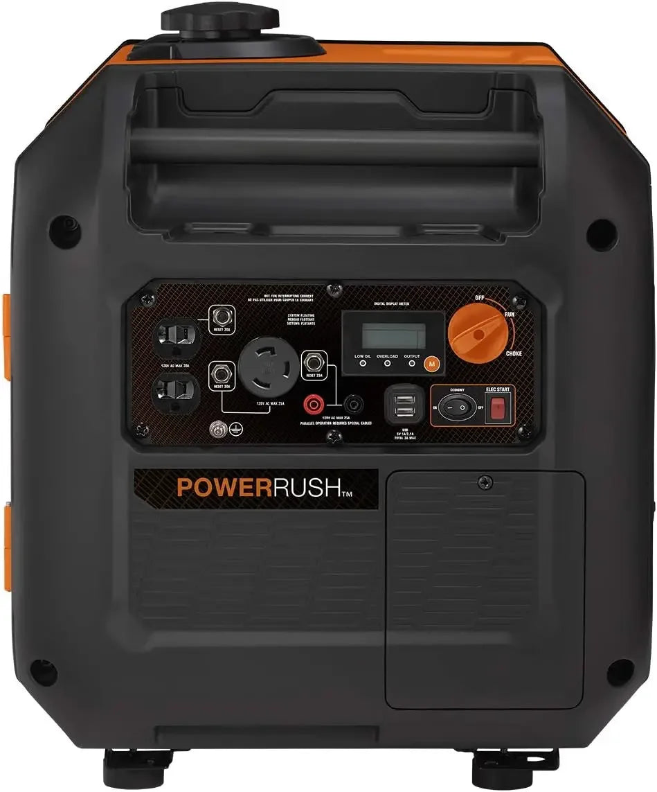 3,500-Watt Gas-Powered Portable Inverter Generator