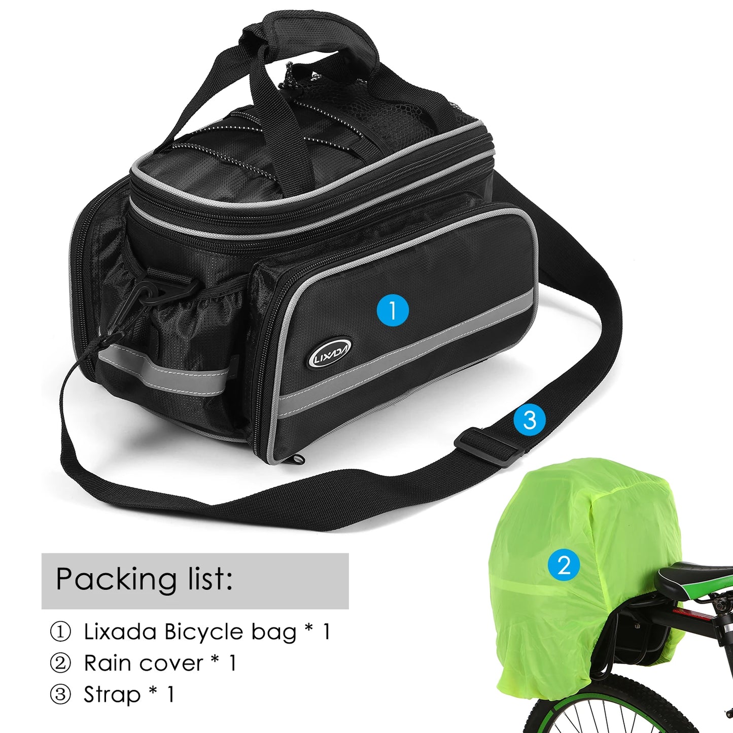 Waterproof Bicycle Rear Seat Bag