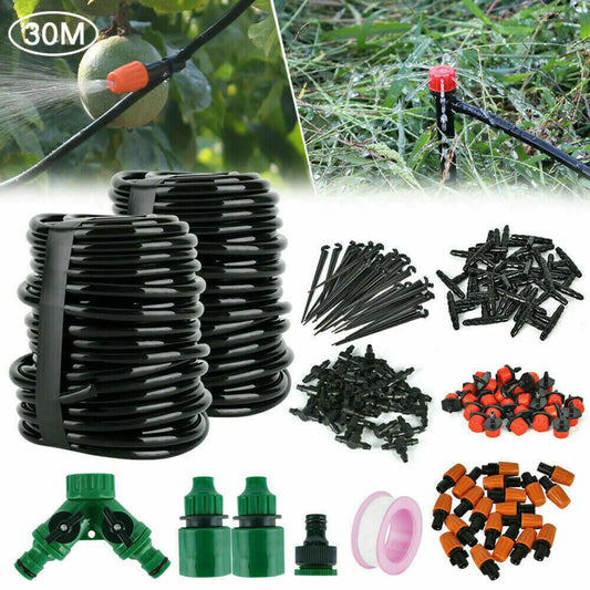 100ft Drip  Garden Irrigation System