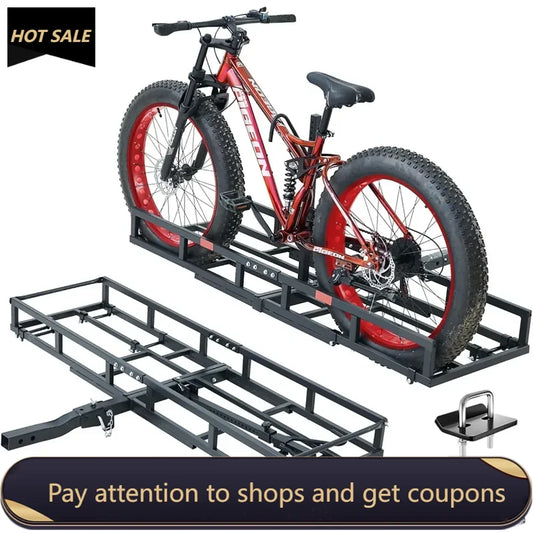 Hitch-Mount Bike Rack for Ebike Heavy-Duty