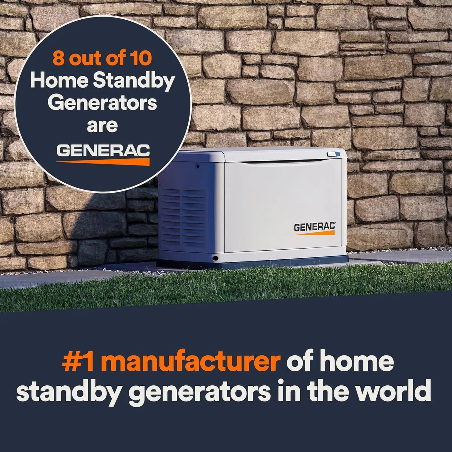 Air Cooled Home Standby Generator with Transfer Switch