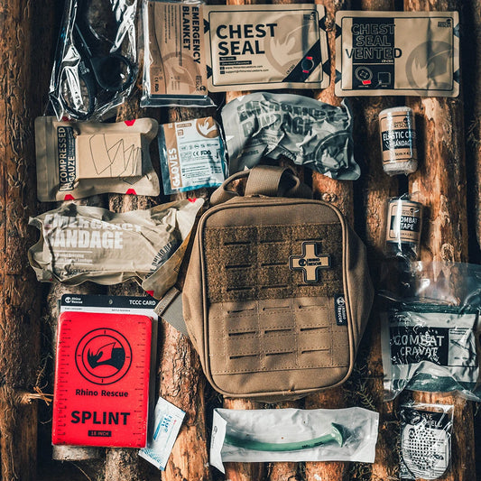 Trauma First Aid Kit  Camping, Emergency Survival Gear