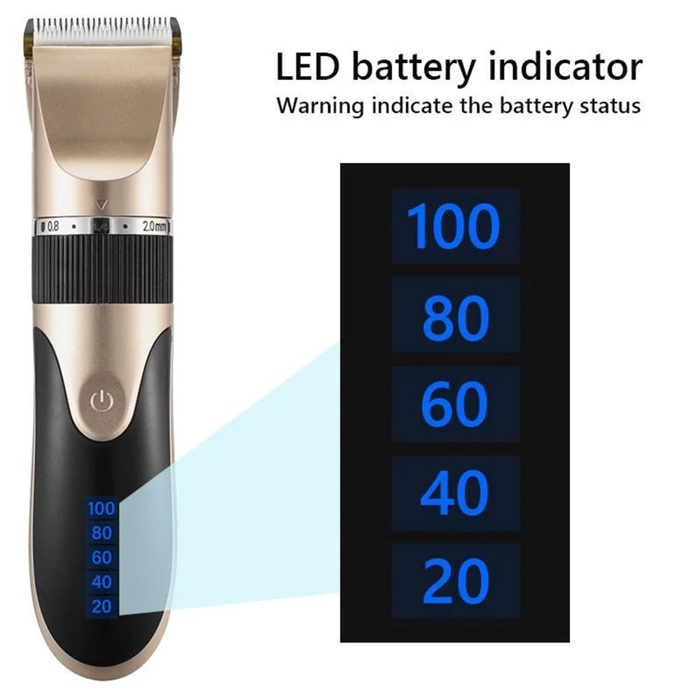 Professional Hair Clipper Rechargeable