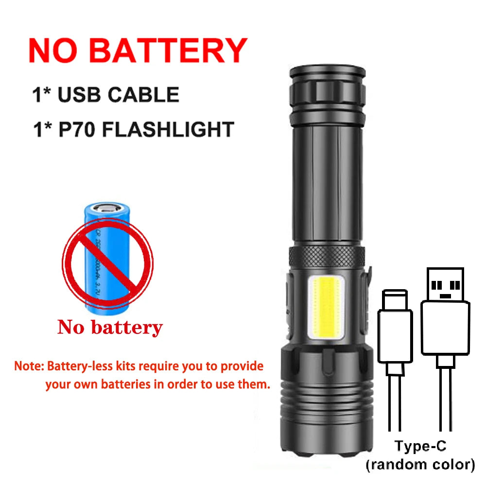 Rechargeable Led Flashlights Super Bright