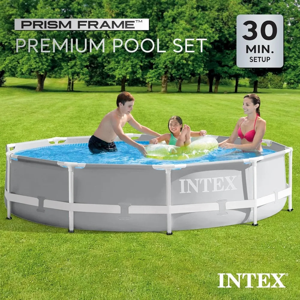 Prism Frame Above Ground Swimming Pool Set