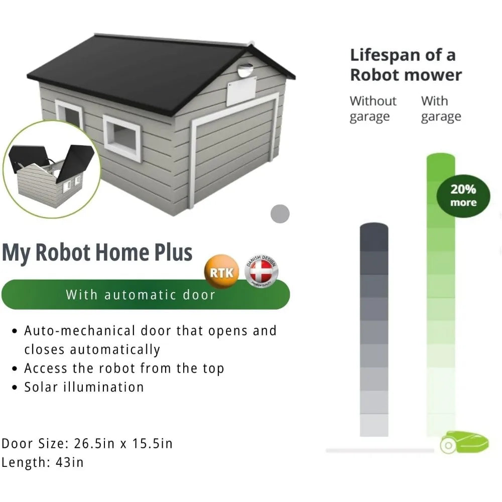 Robotic Lawnmower Garage