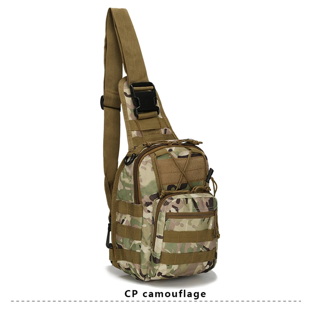 Men's Tactical Chest Bag for camping/hiking