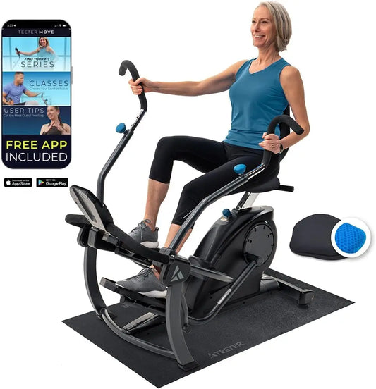 Recumbent Cross Trainer Stepper