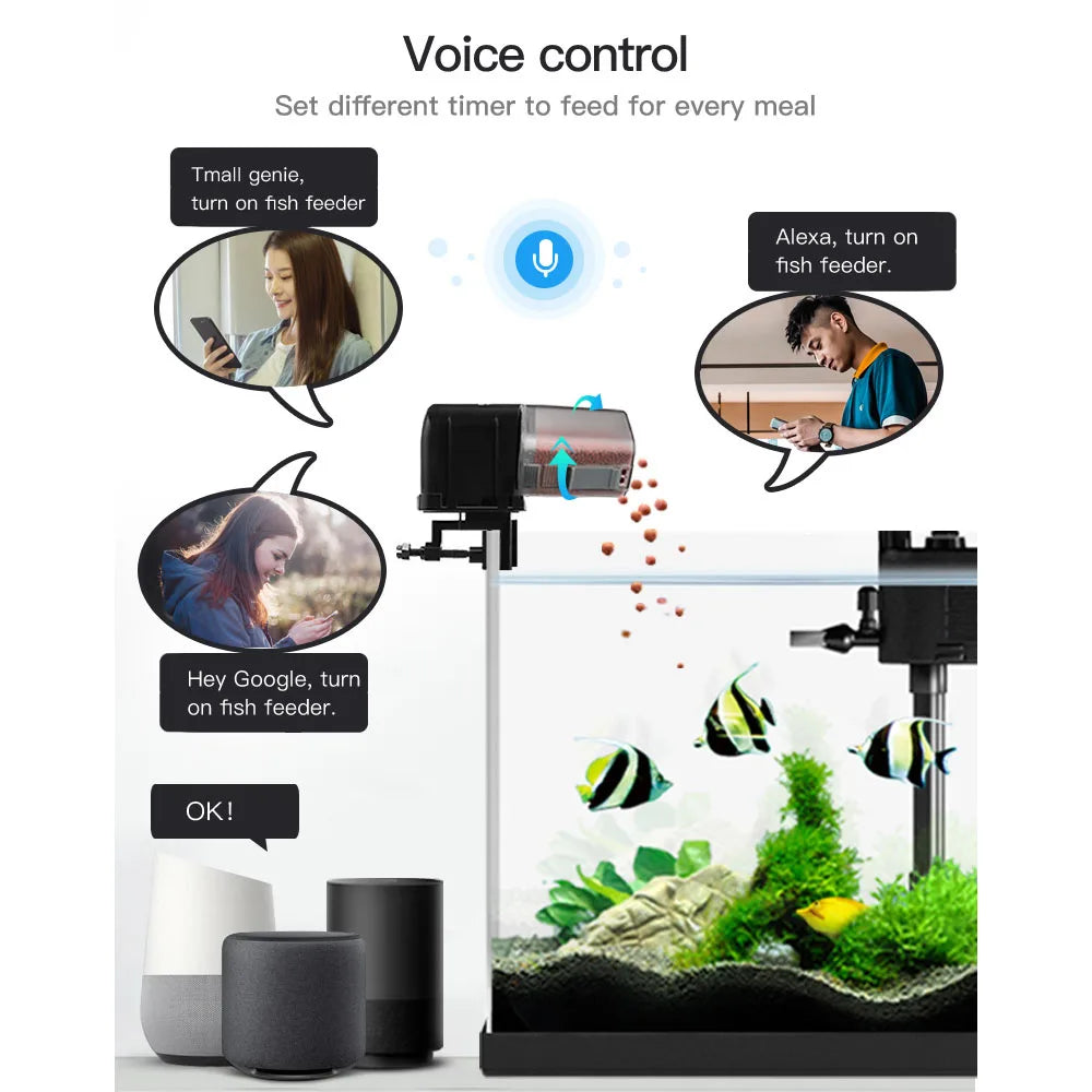 Automatic Aquarium Fish Feeder