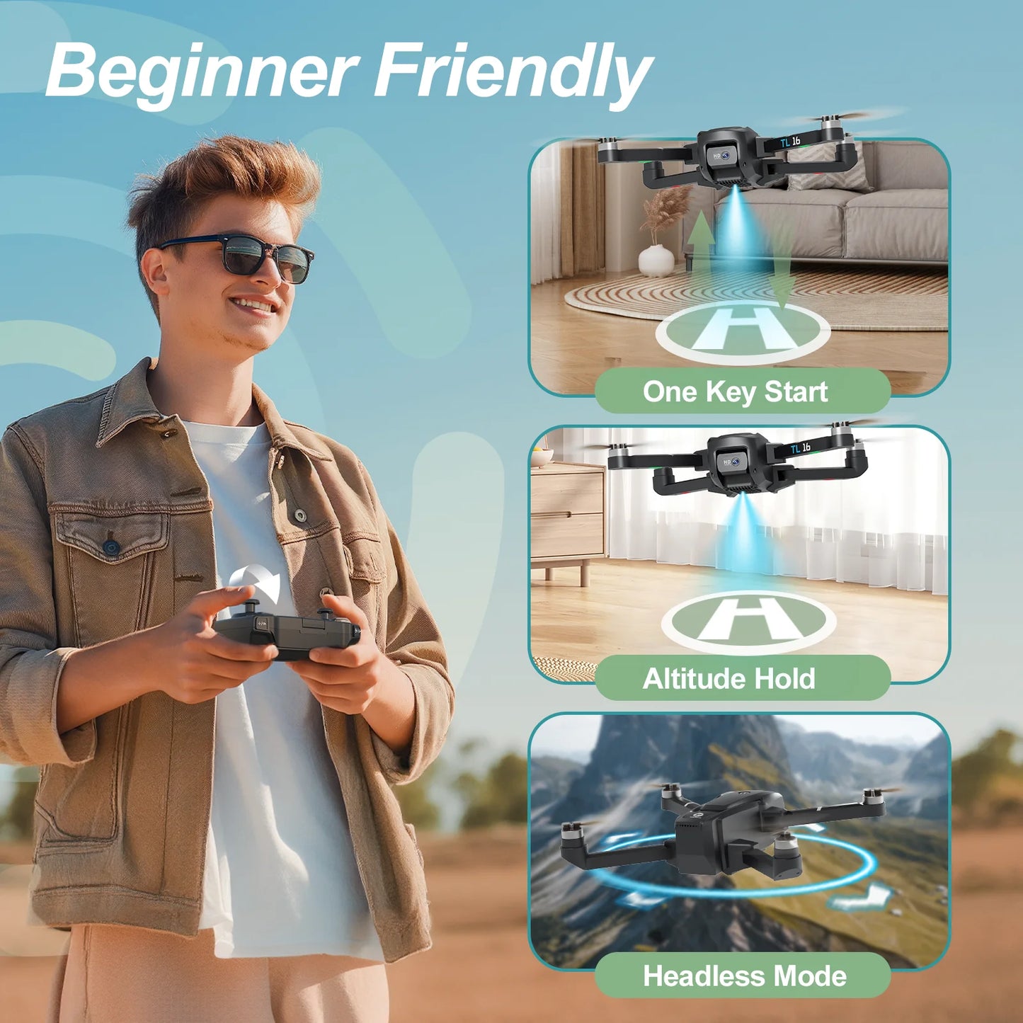 Toy RC Quadcopter w/ camera