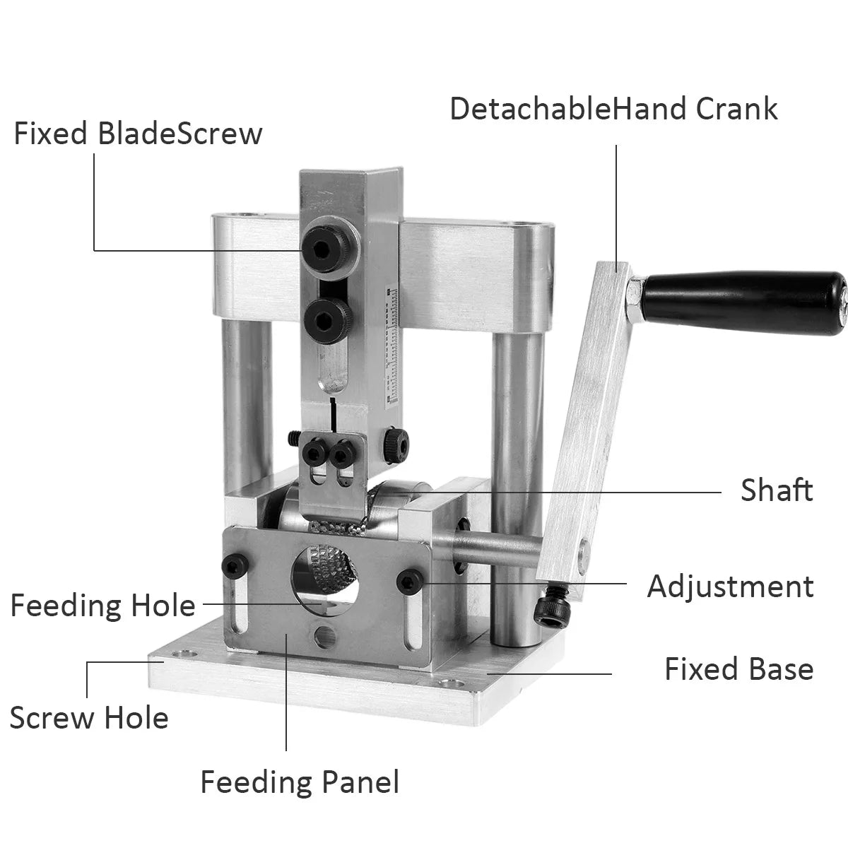 Manual Wire Stripper Machine For 2-12mm Scrap Wire