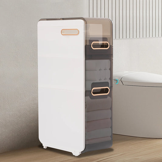 Slim Bathroom Storage Cabinet 22*41.5*78.5cm