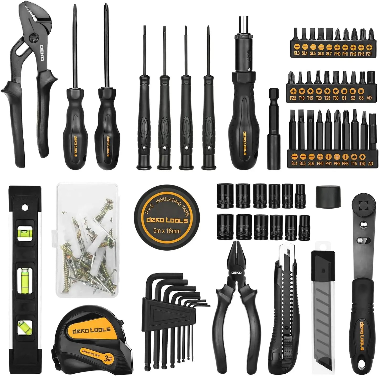 General Household Hand Tool Kit