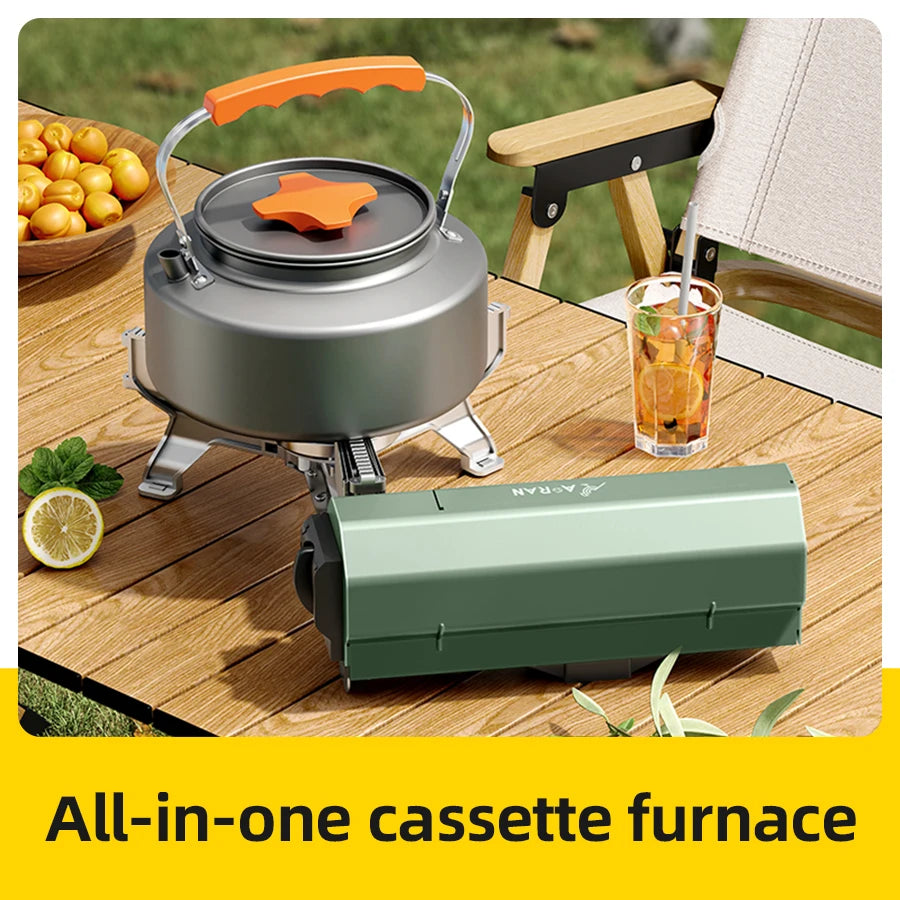 Portable Integrated Gas Card Stove