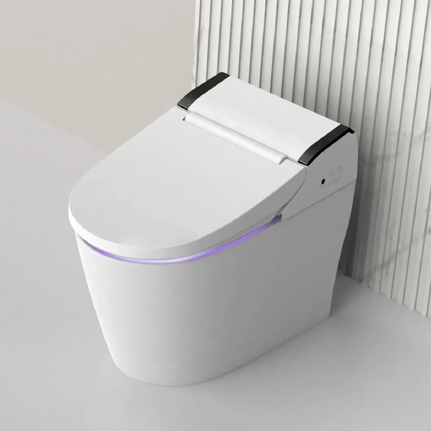 Smart One Piece Integrated Toilet with bidet built-in