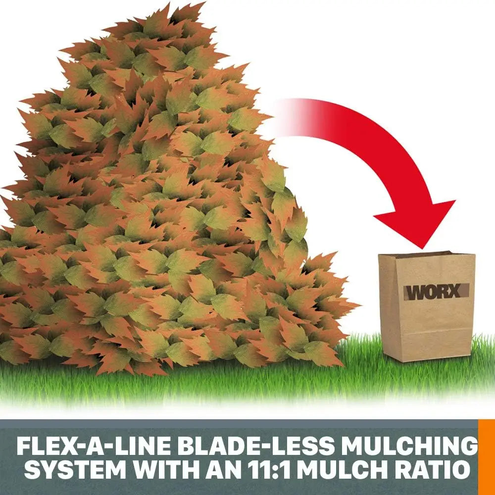 WG430 13 Amp Electric Leaf Mulcher