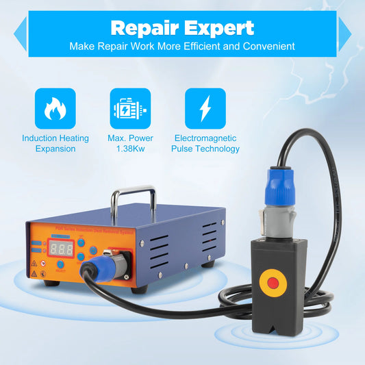 1380W 110V Mini Induction Heater  Car Dent Repair Tool