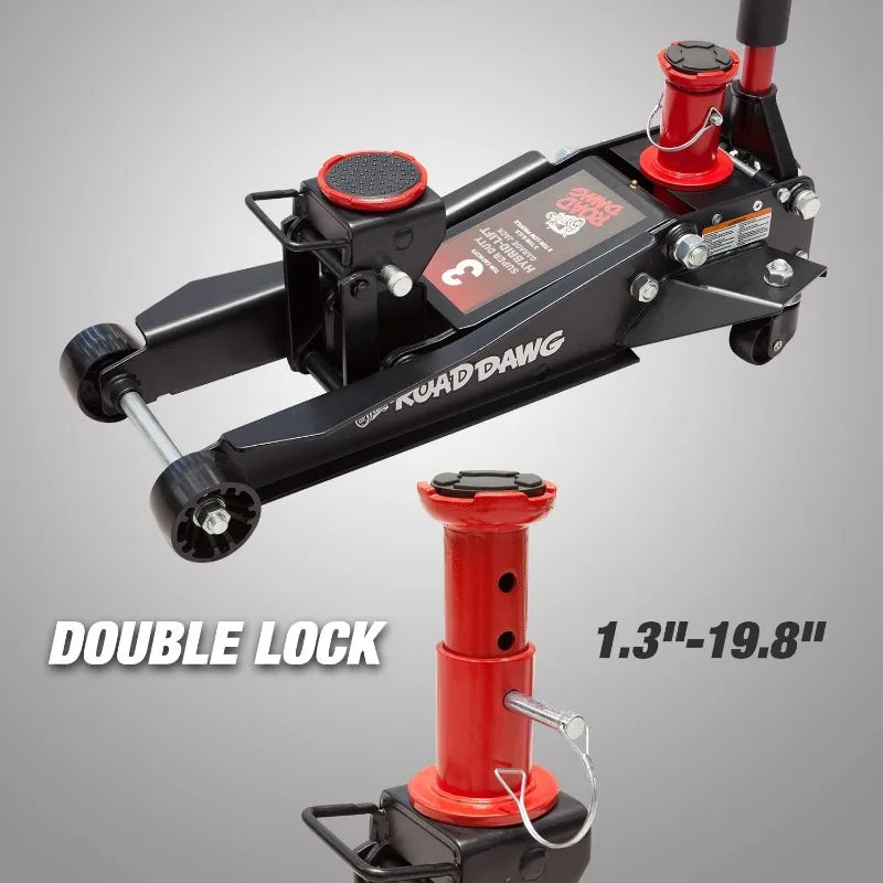 Hydraulic Low and High Profile Floor Jack