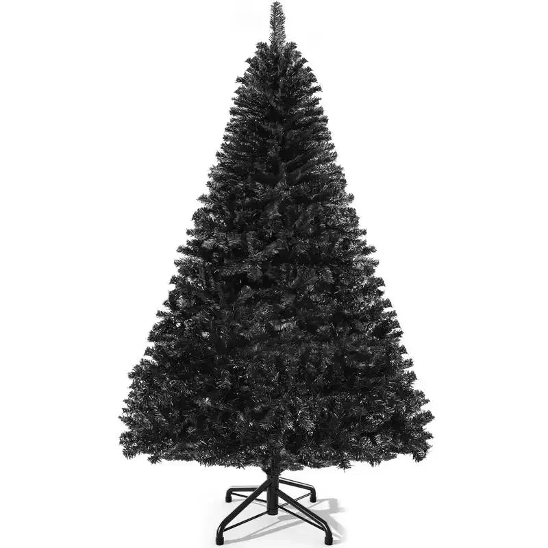 6/7.5/9 Ft Prelit Snow Flocked Artificial Full Christmas Tree