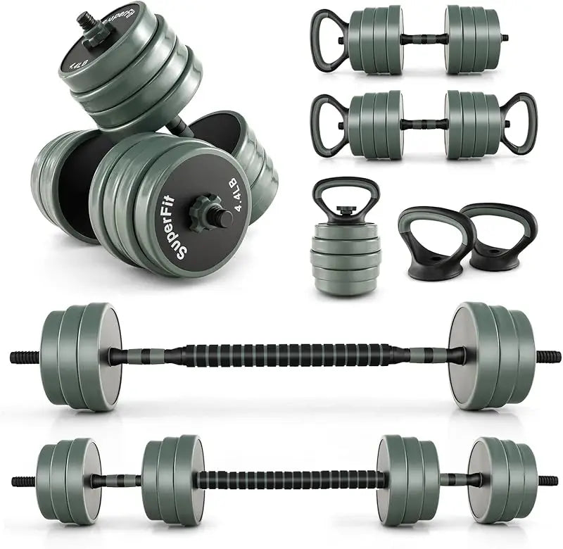 Adjustable Dumbbell ,92/47 LBS Free Weight Set