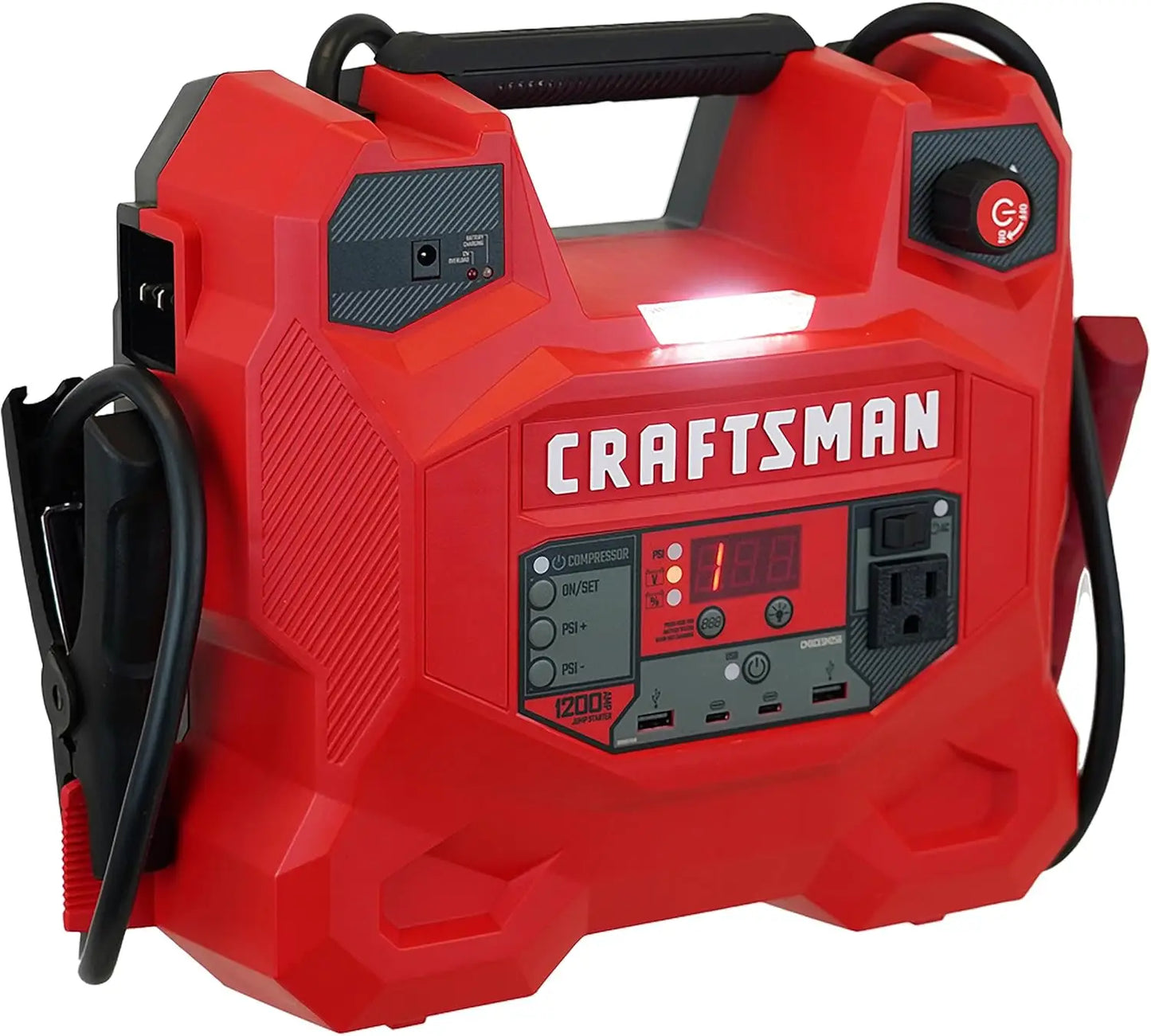 5-in-1 Jump Starter and Portable Power Station