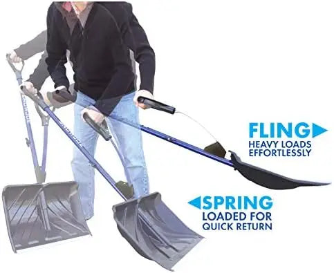 Strain-Reducing Snow Shovel