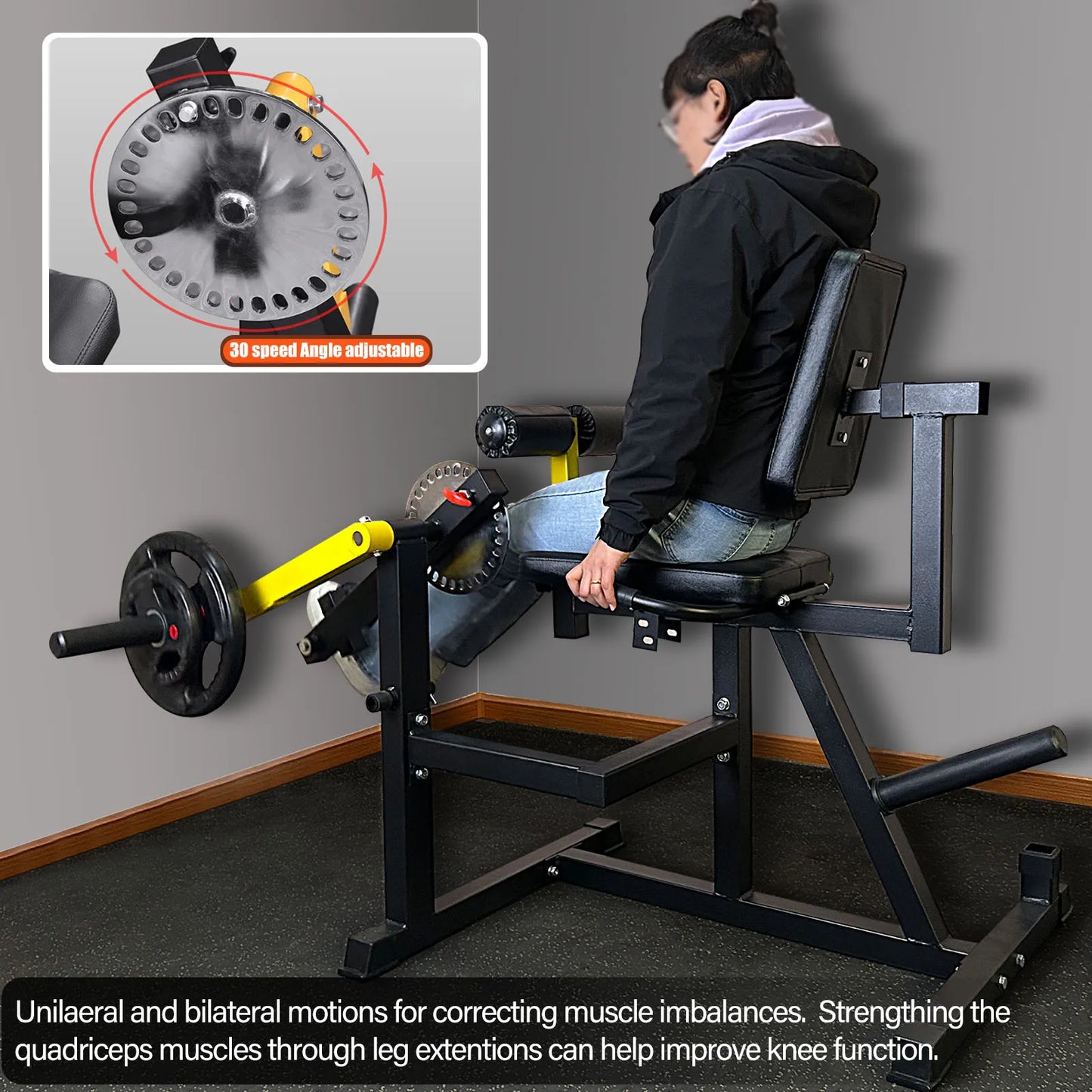 Fitness Equipment Leg Curl Extention Machine