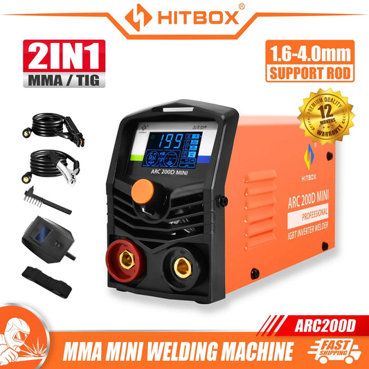 Portable Home Welder 220V 10-200A