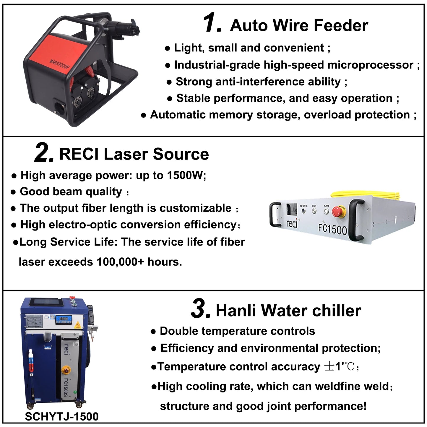 1500W Fiber Laser Welding Machine