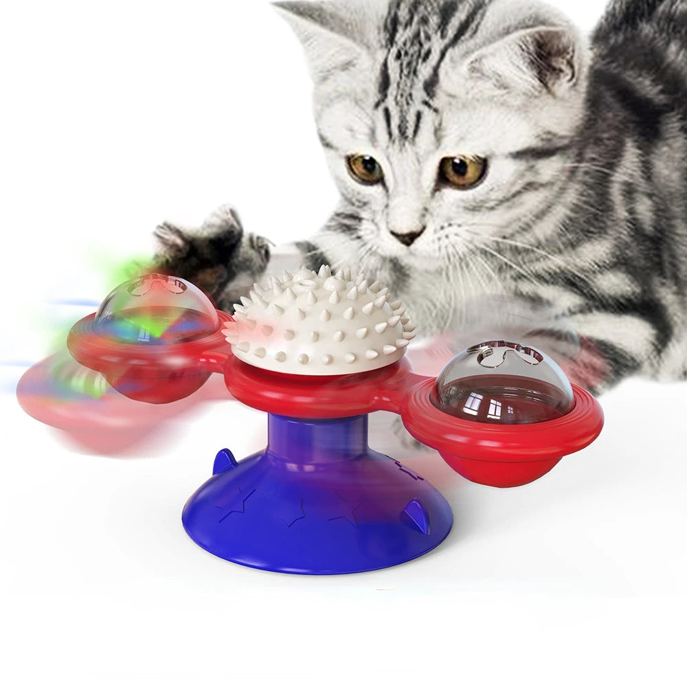 Windmill Cat Interactive Toys