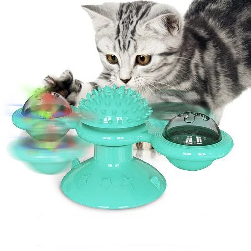 Windmill Cat Interactive Toys