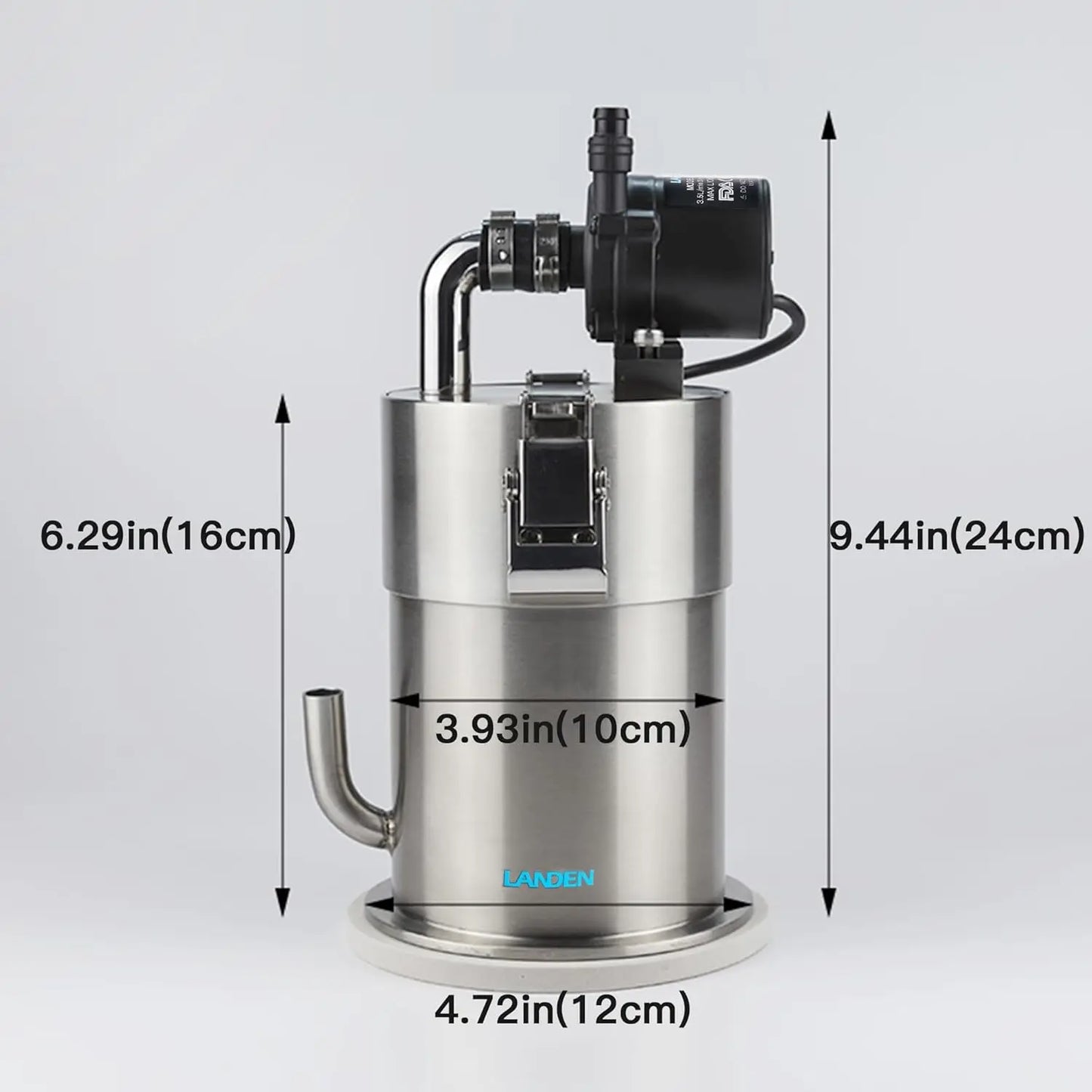 External Canister Filter  Suitable for 10-28 Gallon Tanks