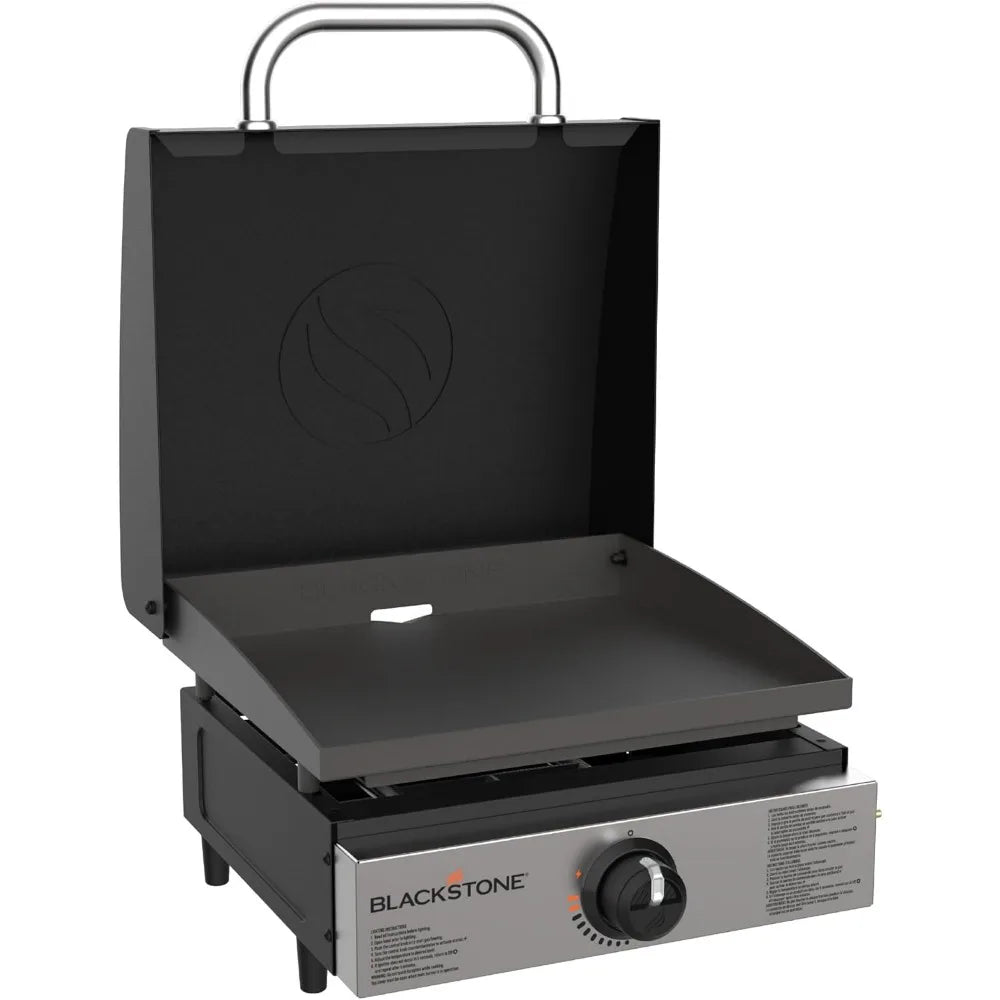 Stainless Steel Propane Gas Portable, Flat Top Griddle