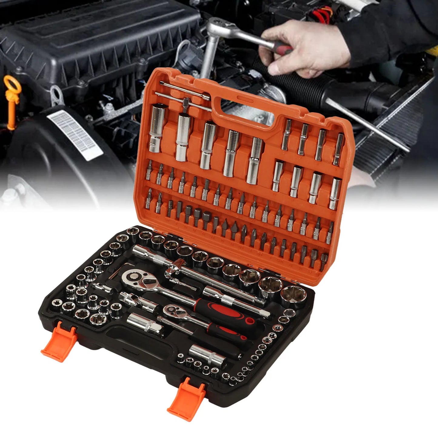 108 Pieces Mechanical Repair Tools