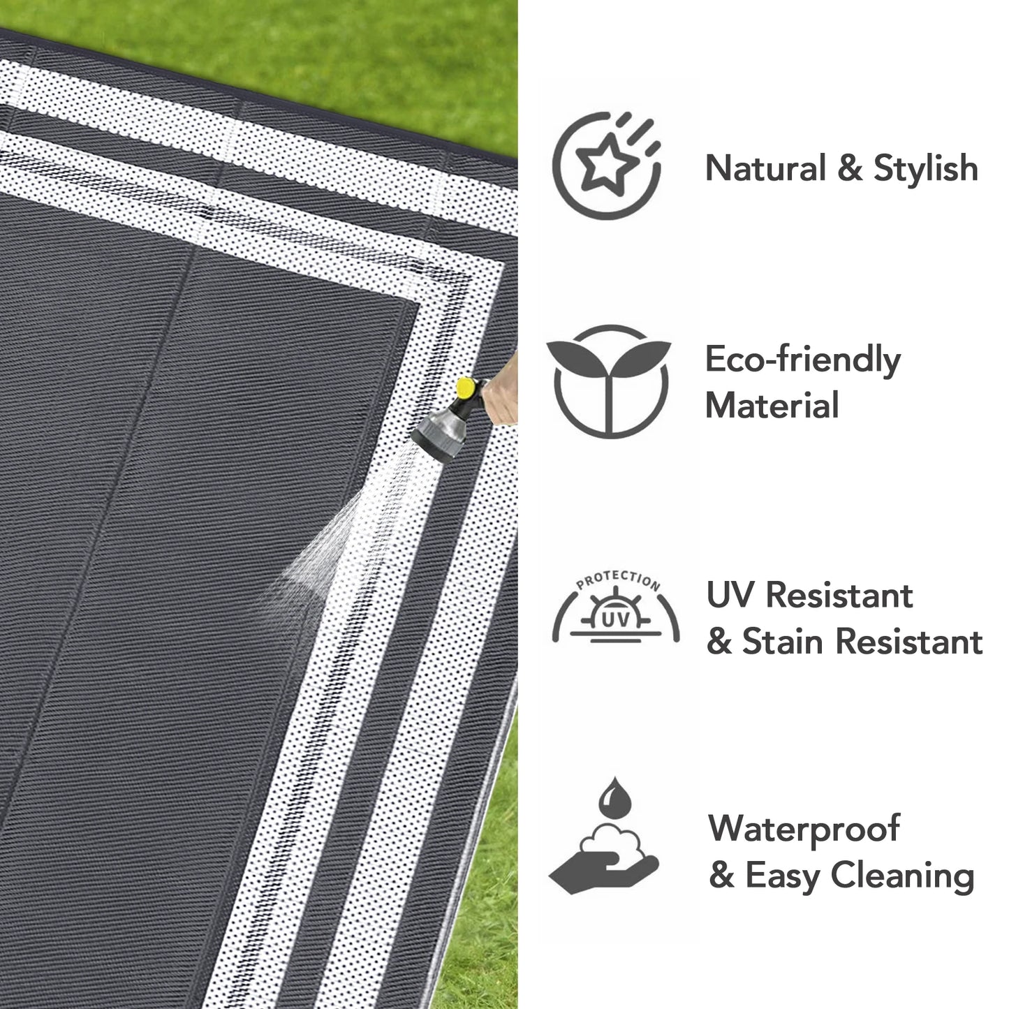 5x8 Outdoor Reversible Mats