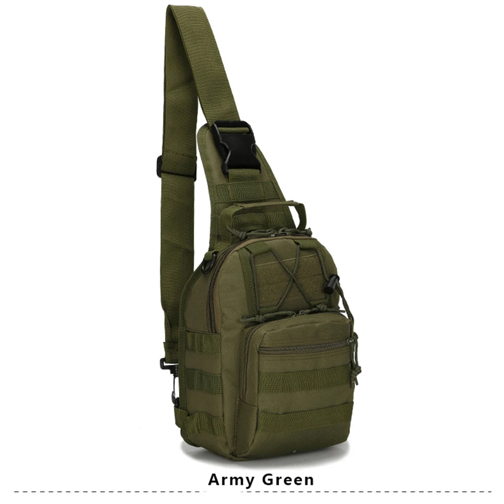 Men's Tactical Chest Bag for camping/hiking