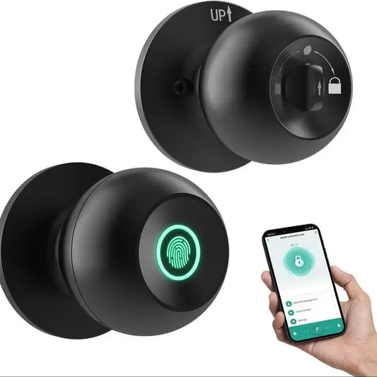 Fingerprint Smart Door Knob with APP/Keypad