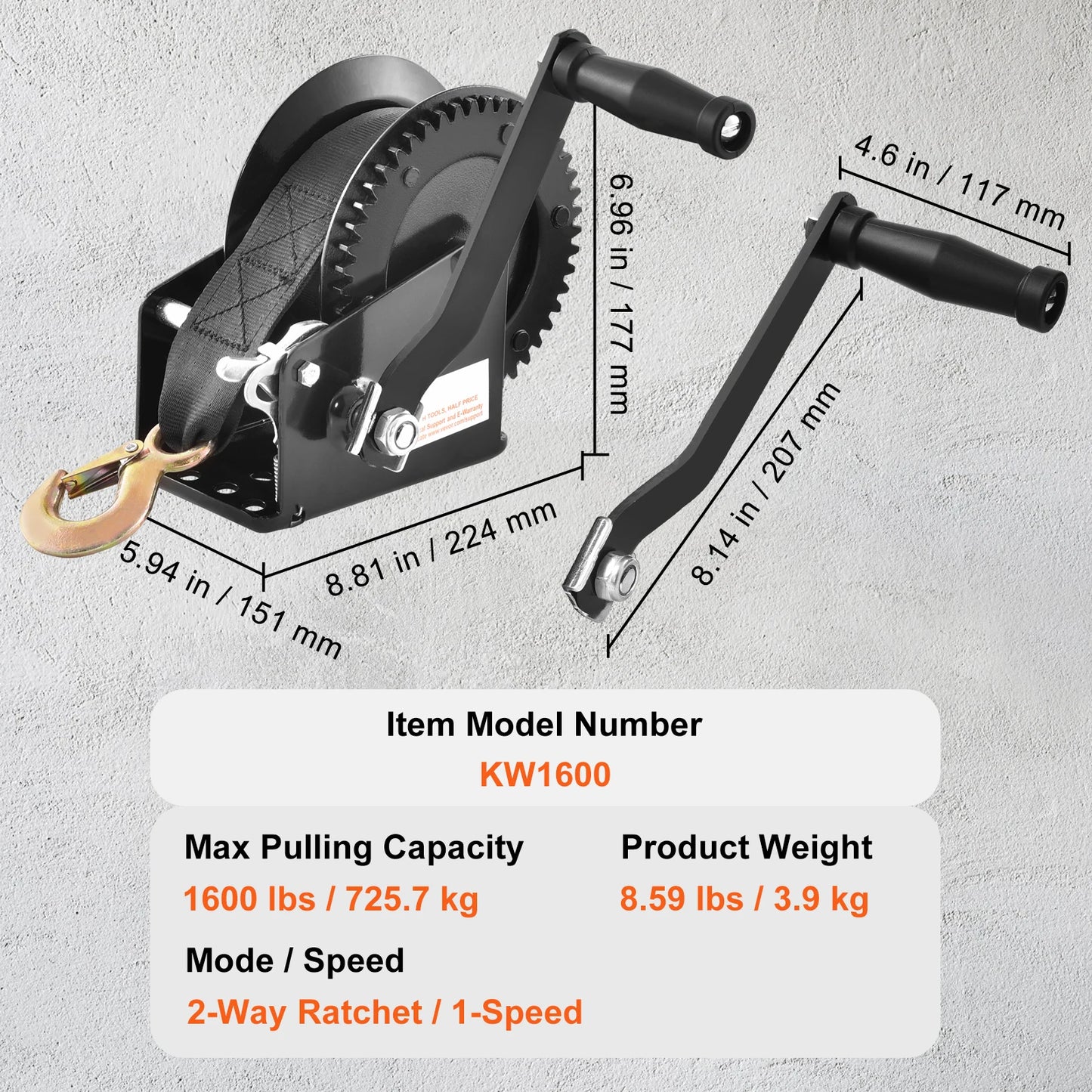 Boat Trailer Winch