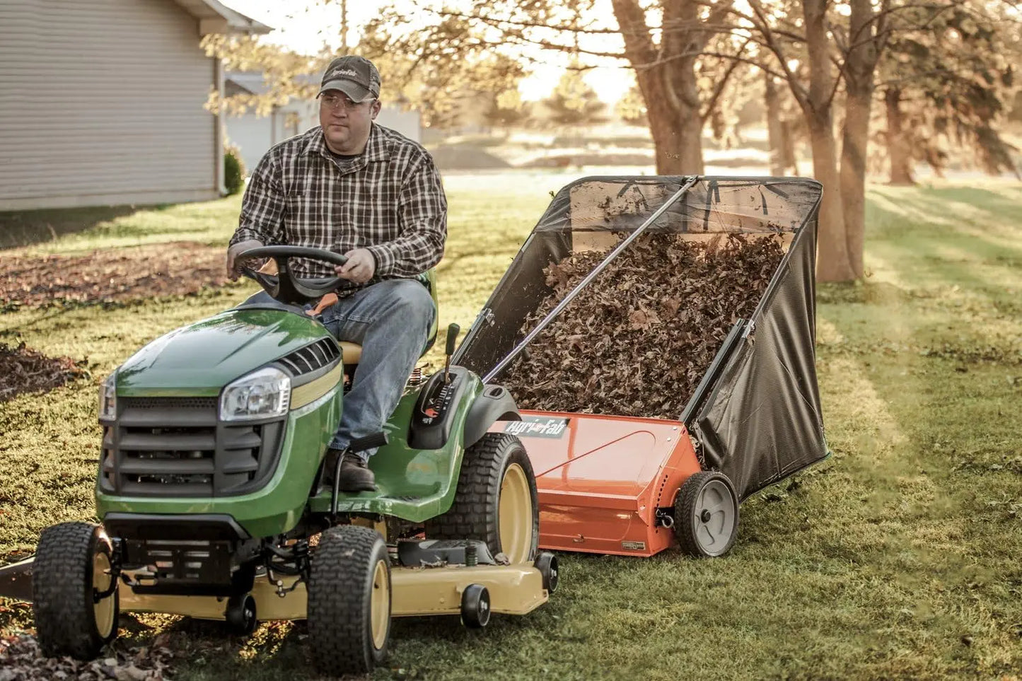 44" Tow-Behind Lawn Sweeper