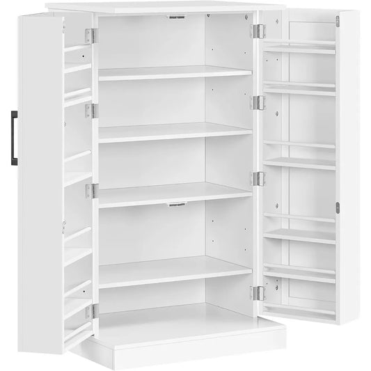 41" Pantry Cabinets with Doors and 6 Adjustable Shelves