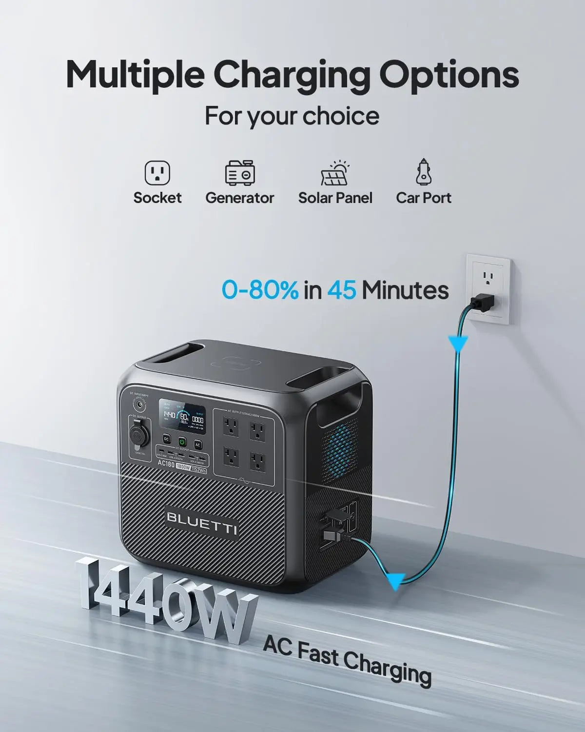 Portable Power Station Solar Generator