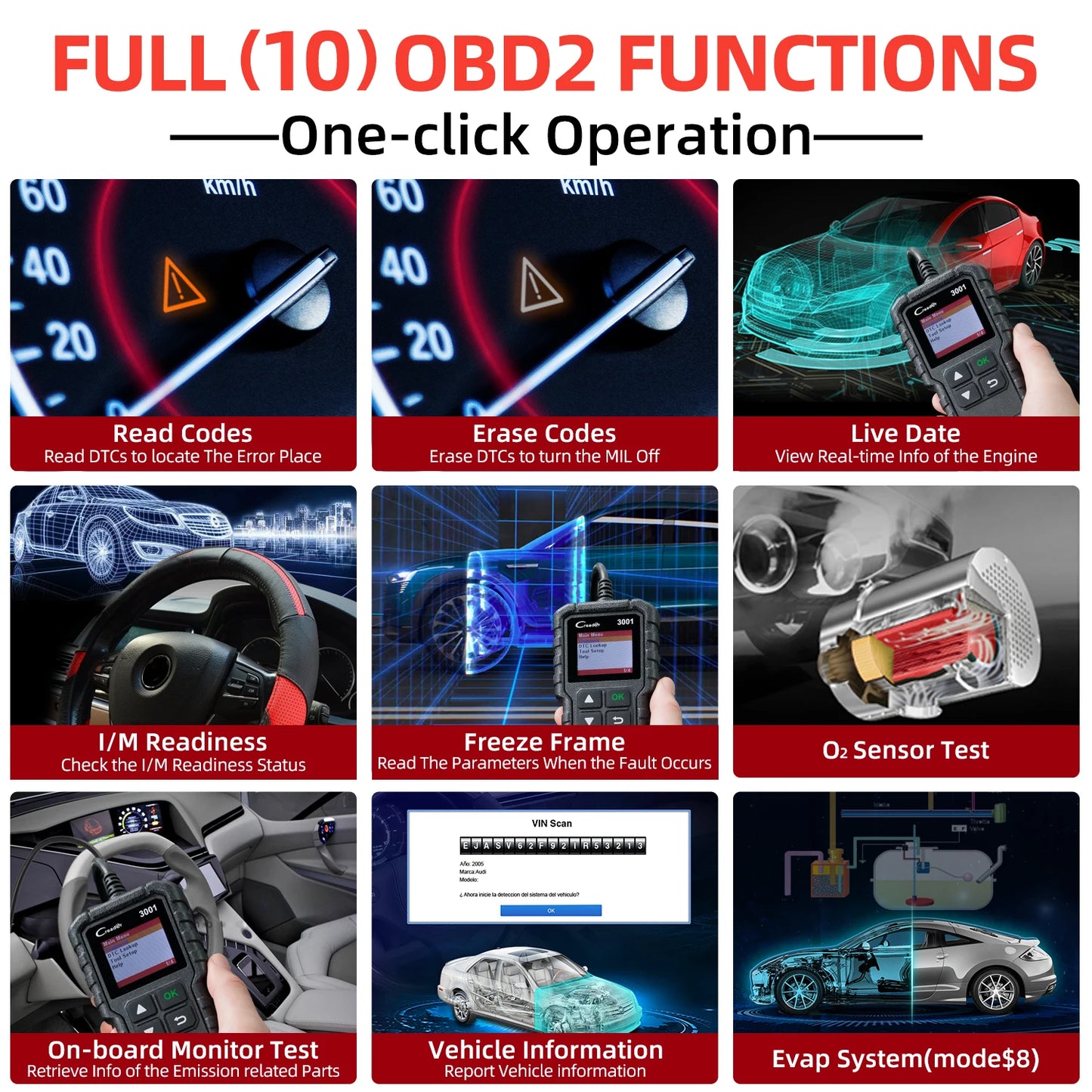 OBD2 Scanner Car Diagnostic Tool