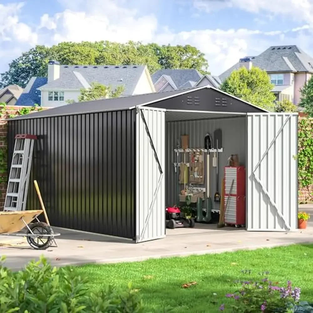 Outdoor Metal Garden Shed