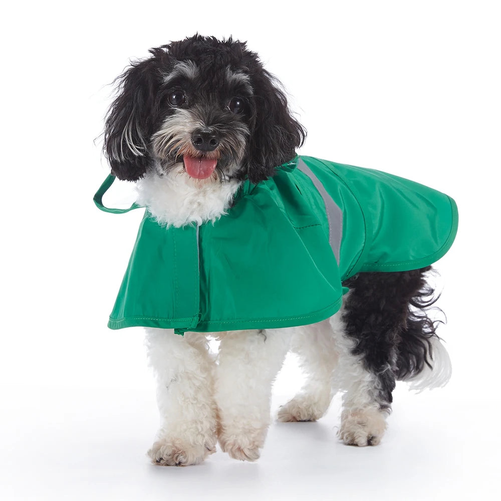 Fashionable Reflective Pet Dog Raincoat