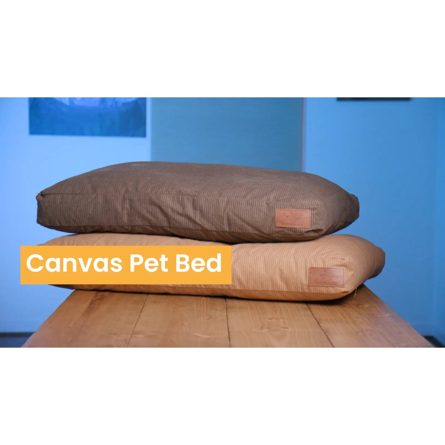 US Orthopedic Pet Beds  | L & XL Pets | Removable & washable cover